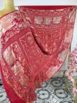 Red colour bandhani dupatta