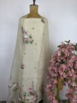 White unstitched suit