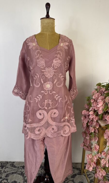 Onion pink colour co Ord set