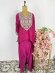 Pink colour short kurthi