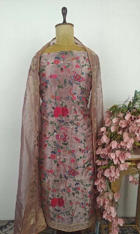Pink Unstitched suit