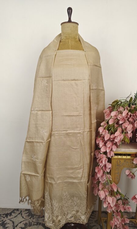 Beige Unstitched suit