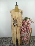 Beige colour cord set