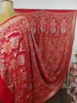 Red georgette bandhani dupatta