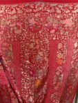 Red bandhani duppatta