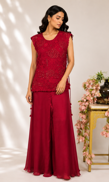 Red co-ord set