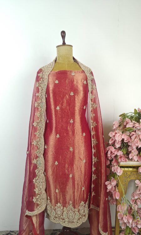 Tissue unstitched suit