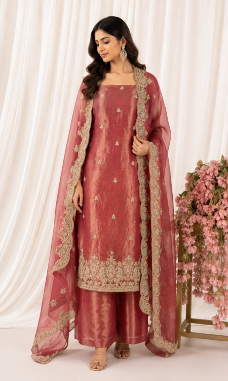 Tissue unstitched suit