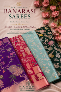 Zardozi Loaded Banarasi Silk Sarees | Meenakari & Hand Embellishment | KKASHI