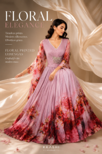 Wine Rai Dhana Bandhej Lehenga | Zardosi & Sequin Embroidered Lehenga by KKASHI