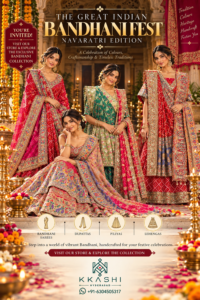 The Great Indian Bandhani Fest — Navratri Edition by KKASHI