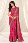 Pink Bandhani Saree with Meenakari & Gold Zari Weaving 1 ffca5cc9-d09c-4c9b-95c8-3f3fa615321c-3